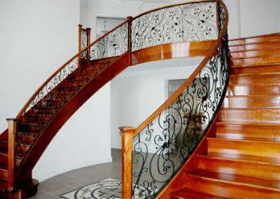Curved Wrought Iron Balusters